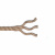 Веревка джутовая Д кр.3-прядн.d.  8 мм в мотках по 15 м